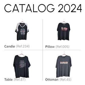 Lot of 4 Graphic Black White And Multi Colored Plus Sz 4x  Women's Tees